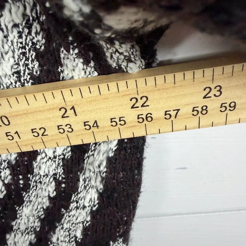 Vintage 90s Point Zero Sweater Men L Skater Geometric Abstract‎ Knit Grandpa
